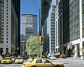 Park Avenue. Manhattan, New York City. USA