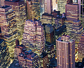 Midtown office buildings, Manhattan. New York City, USA