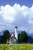 Saint coloman s church, Schwangau, Bavaria, germany.