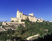 Alcazar castle, Segovia, Castilla y leon, Spain.