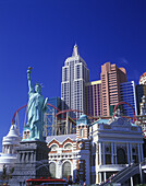 new York, New York hotel & casino, the strip, Las vegas, Nevada, USA.