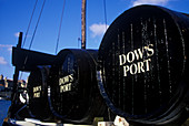 Port barrels, Dow s rabelo, Vila nova de gaia, oporto, Portugal.
