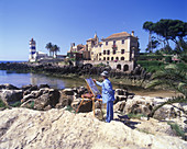 Painter, Faro, Cascais, Portugal.