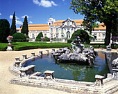 Hanging gardens, Palacio de queluz, queluz, Portugal.