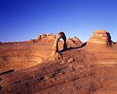 Scenic delicate arch, Arches National Park, utah, USA.