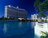 Bellagio hotel & casino, the strip, Las vegas, Nevada, USA.