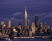 Empire state building, Mid-town skyline, Manhattan, New York, USA.