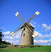 St. Quay, St. Michel Windmill. Bretagne. France