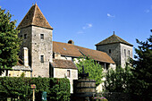 10th Century castle, Gevrey-Chambertin, Burgundy, France