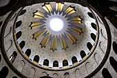 Dome of Holy Sepulchre church. Jerusalem. Israel