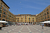 Main Square. Palma de Mallorca. Majorca, Balearic Islands. Spain