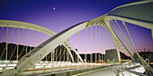 Bac de Roda bridge (architect: Santiago Calatrava), Barcelona, Spain