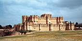 Castle of Coca. Segovia province. Castilla-Leon. Spain