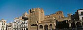 Torre del Bujaco (12th century) and Plaza Mayor. Caceres. Extremadura. Spain