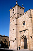 Church of Santa Maria. Caceres. Extremadura. Spain