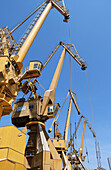 Cranes at port