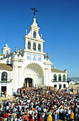 Church of El Rocío. Huelva province. Andalusia. Spain