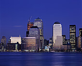 Downtown skyline, Manhattan, New York, Usa