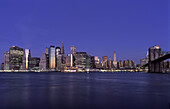 Downtown skyline, Manhattan, New York, Usa