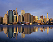 Downtown skyline, Manhattan, New York, Usa