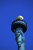 Torch, Statue of liberty, New York harbor, New York, USA