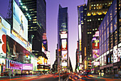 Street scene, Times square, Manhattan, New York, USA