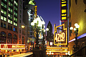 Theater awning, 42nd. Street, Midtown, Manhattan, New York, USA