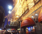 Christmas, Macys store, Herald square, Manhattan, New York, USA