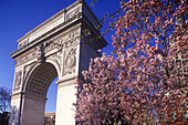 Arch, Washington square Park, Greenwich village, Manhattan, New York, USA