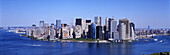 Downtown skyline, Manhattan, New York, USA