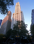 Woolworth building, Broadway, Downtown, Manhattan, New York, USA