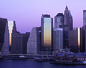 Financial district, Downtown skyline, Manhattan, New York, USA