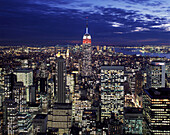 Empire State Building, Midtown skyline, Manhattan, New York, USA