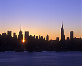 Midtown skyline, Manhattan, New York, USA