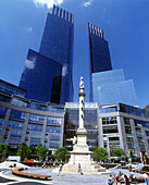 Columbus circle, Midtown, Manhattan, New York, USA