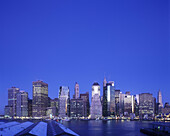 Downtown skyline, Manhattan, New York, USA