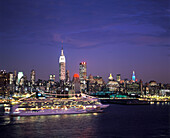 Empire State Building, Midtown skyline, Manhattan, New York, USA