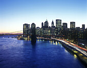 Downtown skyline, Manhattan, New York, USA