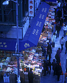 Chinese market, East broadway, Chinatown, Downtown, Manhattan, New York, USA