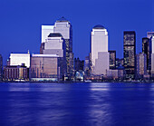 Downtown skyline, Manhattan, New York, USA