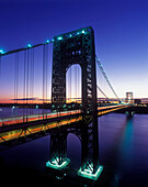 George washington bridge, Manhattan, New York, USA