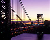 George washington bridge, Manhattan, New York, USA
