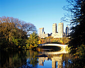 Bow bridge, Central Park, Manhattan, New York, USA
