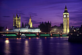 Houses of Parliament, Westminster Bridge, London, England, UK