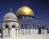 Omar mosque, Dome of the rock, Temple mount, Jerusalem, Israel.