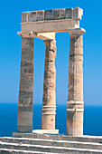 The Acropolis. Lindos. Rhodes. Greece