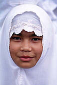 Muslim girl. Java. Indonesia