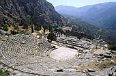 Theatre in the Sanctuary of Apollo. Delphi. Greece