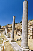 Roman Agora in the Sanctuary of Apollo. Delphi. Greece