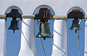 Bells of church. Skala. Patmos Island. Greece
